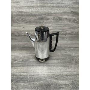 Vintage GE Coffee Maker Percolator A5P15 9-Cup Chrome Automatic General Electric